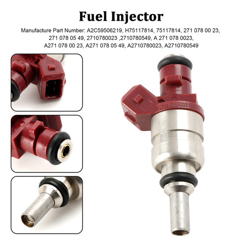 Injetor De 1 Peça Para Mercedes Benz Classe C Clk-class 1.8 - Imagem 8