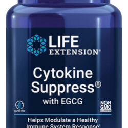 Supressão De Citocinas Life Extension Com Egcg - Suplemento