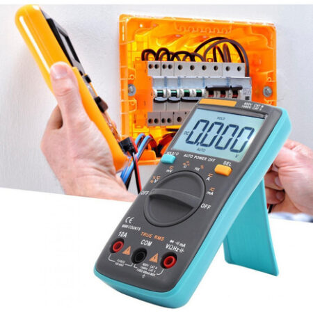 Zt101 Multímetro Digital Ac Dc Voltímetro Amperímetro Ohmíme - Imagem 8