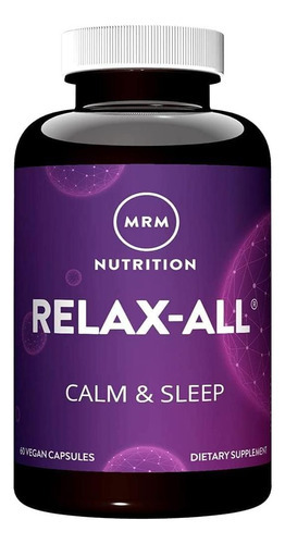 Mrm Nutrição Relax-all® | Suplemento Dietético Para Dormir M