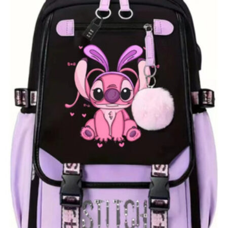 Mochila De Grande Capacidade 2024 New Series Stitch W1 - Imagem 31
