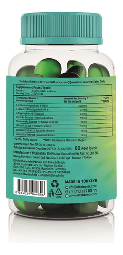 Gommies De Alívio Do Estresse Do Validus Premium-5-htp 200mg - Imagem 2