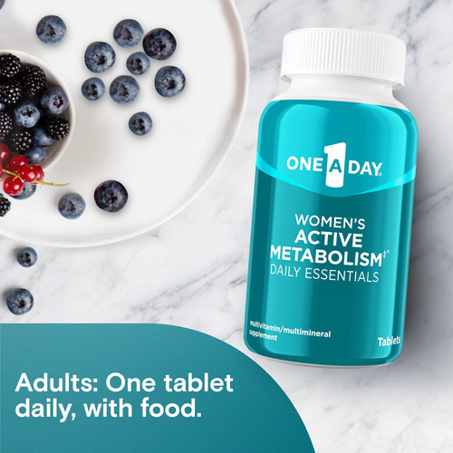 One A Day Womens Active Metabolism Daily Essential, Multivit - Imagem 5