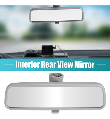 Espelho Retrovisor Interior Cinza Para Vw Tiguan Jetta Golf - Imagem 3