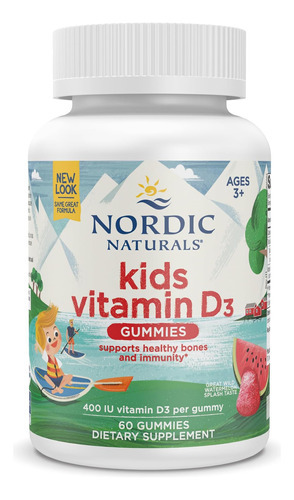 Gomas De Vitamina D3 Nórdicas Para Crianças, Salpicos De Me