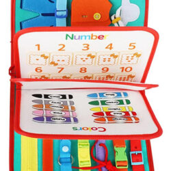 ! Prancha Montessori Ocupada Aprendendo Habilidades Motoras