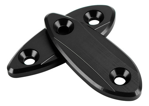 Placas De Espelho Pretas São Adequadas Para Kawasaki Zx-6r Z - Imagem 7