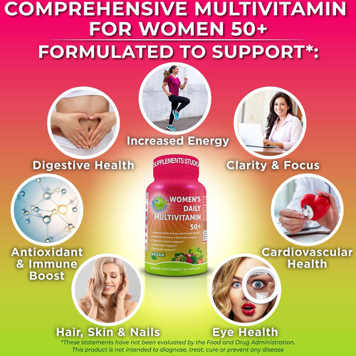 Multivitamínico Diário Feminino 50 Plus - Multivitamínico Ve - Imagem 5