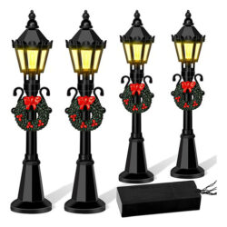 M Mini Luminária De Rua Led Branca Quente, Modelos Mini