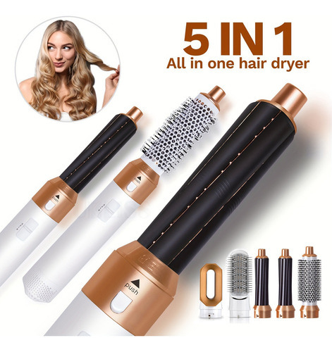 Modelador De Cabelo 5 Em 1 Airwrap Air Curler Dryer Straight - Imagem 42
