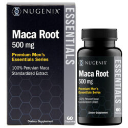 Cápsulas Em Pó De Raiz De Maca Nugenix Essentials - 100% Ext