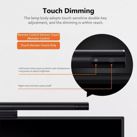 Luminária De Mesa Com Proteção Ocular E Controle Remoto Sem - Imagem 2