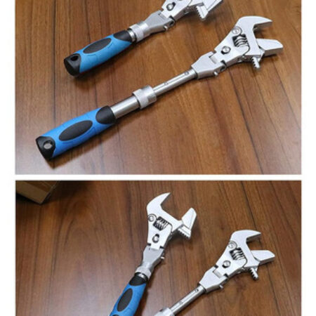 Chave De Torque De Catraca Ajustável De 10 Polegadas - Imagem 7
