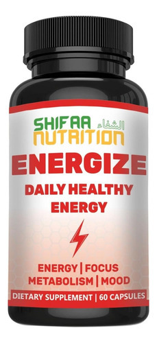 Shifaa Nutrition Energize, Vitaminas Energéticas Diárias Nat