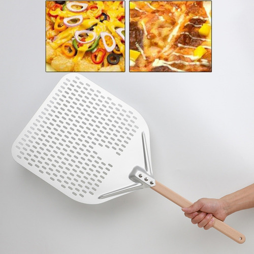 Espatula Pá De Pizza De Alumínio Prata - Imagem 6