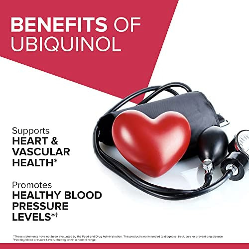Ubiquinol Coq10 Softgels, Qunol Mega Ubiquinol 100mg - Abso - Imagem 3