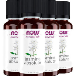 Mistura De Óleo Jasmim Absoluto Now Foods 30ml Importado 4un