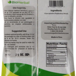 Bio Herbal-chancapiedra-stonebreaker 100% Natural, Orgânico