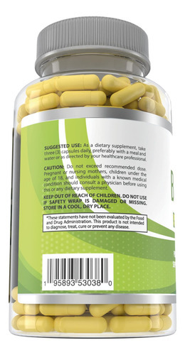 Nurture Alley Berberine Complex - Berberine Hcl 1200mg Plus - Imagem 6