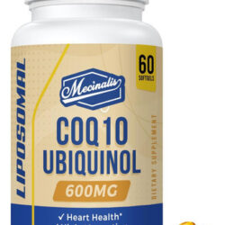 Coq10 Lipossômico Ubiquinol 600mg Softgels | Absorção Superi