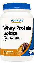 Proteína Em Pó Nutricost Whey Protein Isolate 907g De Chocol - Imagem 2