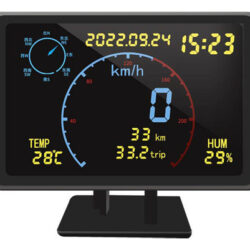 Head Up Display Gps Digital Hud Alarm Velocímetro De Veículo