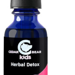 Cedar Bear Herbal Detox For Kids É Um Suplemento Líquido De