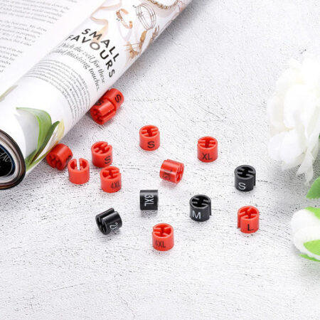 Marcador De Cabide De Tamanho 180 Preto Para Haste De 3,5 Mm - Imagem 5