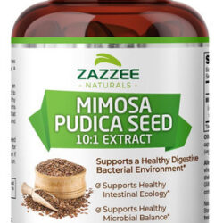 Zazzee Mimosa Pudica Seed 10:1 Extract, 200 Vegan Capsules,