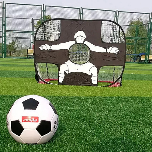 Kids Soccer Goal Post Net Trave De Futebol Gol Desmontável - Imagem 3