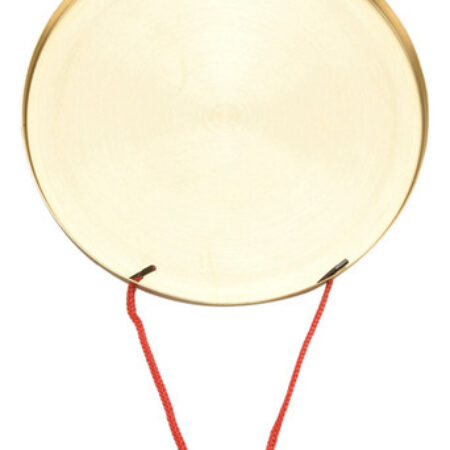 2 Peças, 22 Cm, Gongo De Mão, Latão, Cobre, Capela, Ópera, P - Imagem 7