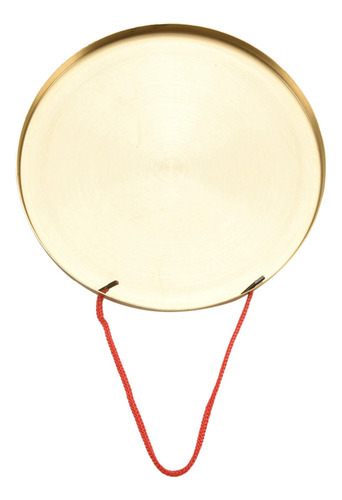 2 Peças, 22 Cm, Gongo De Mão, Latão, Cobre, Capela, Ópera, P - Imagem 7