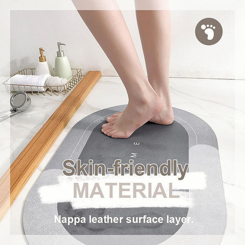 Dy Super Absorbent Floor Mat, Banheiro Absorvente E Quick-dr - Imagem 6