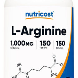 Nutricost L-arginina 1000mg, Comprimidos De Aminoácidos (150