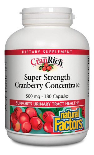 Fatores Naturais, Cranrich, Super Strength 36: 1 Cranberry C