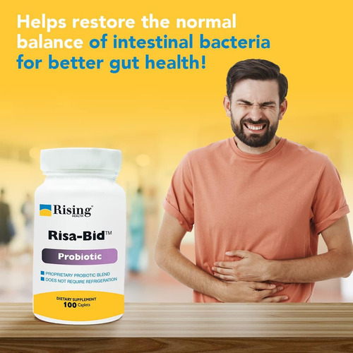 Rising Pharma - Cápsulas Risa-bid - Suplementos Dietéticos P - Imagem 3
