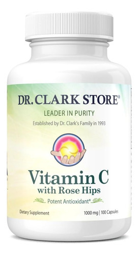 Dr. Clark Vitamina C Com Suplemento De Rosa Mosqueta, 1000