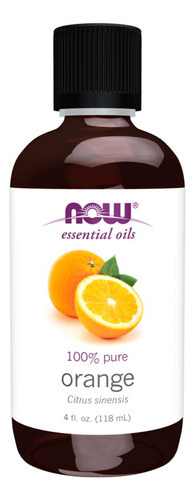 Óleo De Laranja Now Foods 118ml Puro Importado