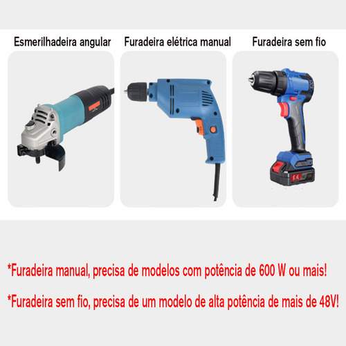 Gj Brocas Chanfro De Diamante M14 Com Diâmetro 40-60mm, - Imagem 6