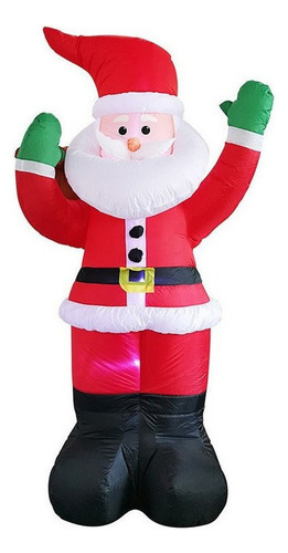 Decorações De Natal Led Inflável Papai Noel - Imagem 4