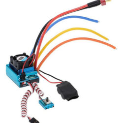 Prova D"água Esc 120a Brushless Esc 2-3s Para Barco 1/10 Rc