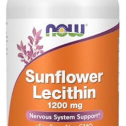 Now Foods Lecitina De Girassol 1200 Mg Sem Soja, Não Ogm - 2
