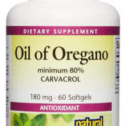 Fatores Naturais - Óleo De Orégano 180mg, Com Azeite Virgem