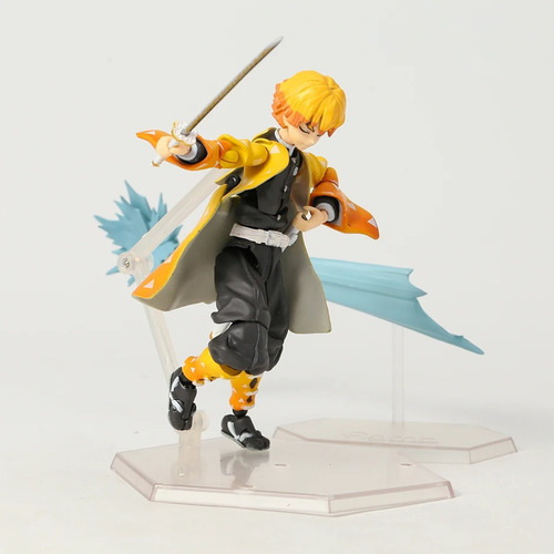 Boneco Ação Demon Slayer Figma 522-dx Zenitsu Agatsuma - Imagem 6