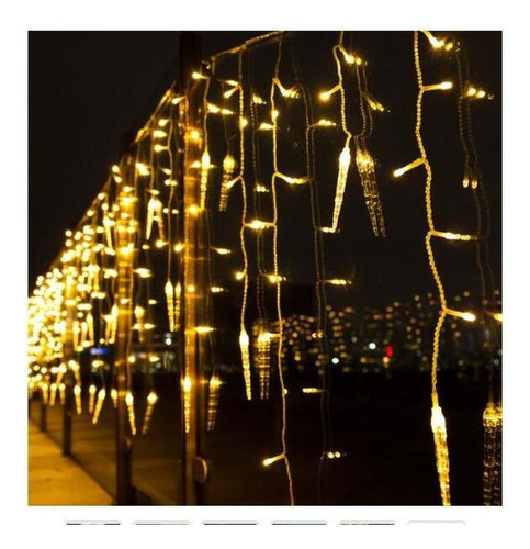 Lâmpada De Cortina Decorativa De Natal 3.5m — foto 10 Lâmpada De Cortina Decorativa De Natal 3.5m - Imagem 10