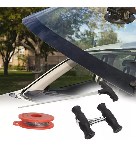 Conjunto Ferramentas Para Remoção Vidro De Pára-brisa Carro - Imagem 6