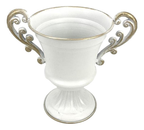 Vaso De Flores Retrô De Metal Em Forma De Taça De Vinho - Imagem 8