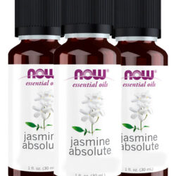 Mistura De Óleo Jasmim Absoluto Now Foods 30ml Importado 3un
