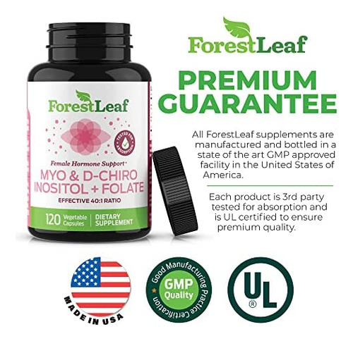 Myo E D-chiro Inositol Supplement Blend Com Folate - Equilí - Imagem 2