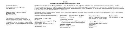 Comprimidos Efervescentes De Magnésio Mivolis - Suplementos - Imagem 4